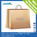 2015 alibaba cotton shopping a4 paper bags with hand